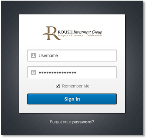 personal wealth portal